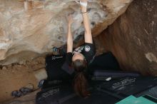 Bouldering in Hueco Tanks on 02/03/2019 with Blue Lizard Climbing and Yoga

Filename: SRM_20190203_1559410.jpg
Aperture: f/5.0
Shutter Speed: 1/500
Body: Canon EOS-1D Mark II
Lens: Canon EF 16-35mm f/2.8 L