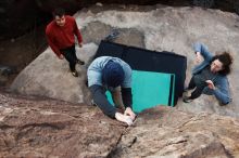 Bouldering in Hueco Tanks on 02/03/2019 with Blue Lizard Climbing and Yoga

Filename: SRM_20190203_1649380.jpg
Aperture: f/5.6
Shutter Speed: 1/250
Body: Canon EOS-1D Mark II
Lens: Canon EF 16-35mm f/2.8 L