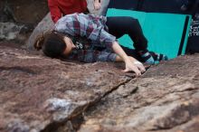 Bouldering in Hueco Tanks on 02/03/2019 with Blue Lizard Climbing and Yoga

Filename: SRM_20190203_1653510.jpg
Aperture: f/5.6
Shutter Speed: 1/320
Body: Canon EOS-1D Mark II
Lens: Canon EF 16-35mm f/2.8 L