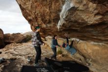 Bouldering in Hueco Tanks on 02/03/2019 with Blue Lizard Climbing and Yoga

Filename: SRM_20190203_1747180.jpg
Aperture: f/5.6
Shutter Speed: 1/400
Body: Canon EOS-1D Mark II
Lens: Canon EF 16-35mm f/2.8 L