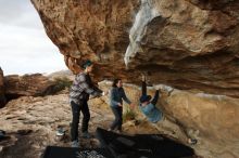 Bouldering in Hueco Tanks on 02/03/2019 with Blue Lizard Climbing and Yoga

Filename: SRM_20190203_1747190.jpg
Aperture: f/5.6
Shutter Speed: 1/400
Body: Canon EOS-1D Mark II
Lens: Canon EF 16-35mm f/2.8 L