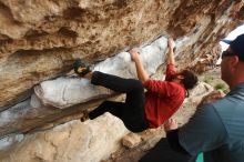 Bouldering in Hueco Tanks on 02/03/2019 with Blue Lizard Climbing and Yoga

Filename: SRM_20190203_1749260.jpg
Aperture: f/5.6
Shutter Speed: 1/200
Body: Canon EOS-1D Mark II
Lens: Canon EF 16-35mm f/2.8 L