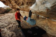 Bouldering in Hueco Tanks on 02/03/2019 with Blue Lizard Climbing and Yoga

Filename: SRM_20190203_1754330.jpg
Aperture: f/5.6
Shutter Speed: 1/320
Body: Canon EOS-1D Mark II
Lens: Canon EF 16-35mm f/2.8 L