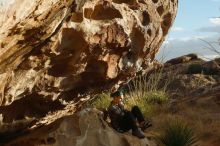 Bouldering in Hueco Tanks on 02/03/2019 with Blue Lizard Climbing and Yoga

Filename: SRM_20190203_1758420.jpg
Aperture: f/5.6
Shutter Speed: 1/640
Body: Canon EOS-1D Mark II
Lens: Canon EF 50mm f/1.8 II