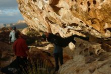 Bouldering in Hueco Tanks on 02/03/2019 with Blue Lizard Climbing and Yoga

Filename: SRM_20190203_1801280.jpg
Aperture: f/4.0
Shutter Speed: 1/800
Body: Canon EOS-1D Mark II
Lens: Canon EF 50mm f/1.8 II