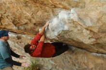 Bouldering in Hueco Tanks on 02/03/2019 with Blue Lizard Climbing and Yoga

Filename: SRM_20190203_1814550.jpg
Aperture: f/2.8
Shutter Speed: 1/500
Body: Canon EOS-1D Mark II
Lens: Canon EF 50mm f/1.8 II