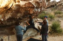 Bouldering in Hueco Tanks on 02/03/2019 with Blue Lizard Climbing and Yoga

Filename: SRM_20190203_1822330.jpg
Aperture: f/4.0
Shutter Speed: 1/320
Body: Canon EOS-1D Mark II
Lens: Canon EF 50mm f/1.8 II