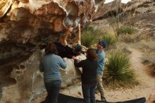 Bouldering in Hueco Tanks on 02/03/2019 with Blue Lizard Climbing and Yoga

Filename: SRM_20190203_1823040.jpg
Aperture: f/4.0
Shutter Speed: 1/400
Body: Canon EOS-1D Mark II
Lens: Canon EF 50mm f/1.8 II