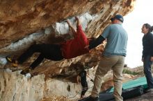 Bouldering in Hueco Tanks on 02/03/2019 with Blue Lizard Climbing and Yoga

Filename: SRM_20190203_1825530.jpg
Aperture: f/4.0
Shutter Speed: 1/250
Body: Canon EOS-1D Mark II
Lens: Canon EF 50mm f/1.8 II