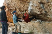 Bouldering in Hueco Tanks on 02/03/2019 with Blue Lizard Climbing and Yoga

Filename: SRM_20190203_1829350.jpg
Aperture: f/4.0
Shutter Speed: 1/250
Body: Canon EOS-1D Mark II
Lens: Canon EF 50mm f/1.8 II