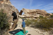 Bouldering in Hueco Tanks on 02/02/2019 with Blue Lizard Climbing and Yoga

Filename: SRM_20190202_1102180.jpg
Aperture: f/5.6
Shutter Speed: 1/500
Body: Canon EOS-1D Mark II
Lens: Canon EF 16-35mm f/2.8 L