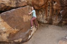 Bouldering in Hueco Tanks on 02/02/2019 with Blue Lizard Climbing and Yoga

Filename: SRM_20190202_1103200.jpg
Aperture: f/5.6
Shutter Speed: 1/250
Body: Canon EOS-1D Mark II
Lens: Canon EF 16-35mm f/2.8 L