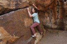 Bouldering in Hueco Tanks on 02/02/2019 with Blue Lizard Climbing and Yoga

Filename: SRM_20190202_1103450.jpg
Aperture: f/5.6
Shutter Speed: 1/320
Body: Canon EOS-1D Mark II
Lens: Canon EF 16-35mm f/2.8 L