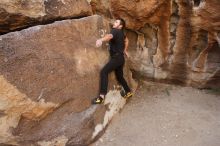 Bouldering in Hueco Tanks on 02/02/2019 with Blue Lizard Climbing and Yoga

Filename: SRM_20190202_1104100.jpg
Aperture: f/5.6
Shutter Speed: 1/200
Body: Canon EOS-1D Mark II
Lens: Canon EF 16-35mm f/2.8 L