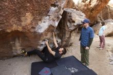 Bouldering in Hueco Tanks on 02/02/2019 with Blue Lizard Climbing and Yoga

Filename: SRM_20190202_1106170.jpg
Aperture: f/5.6
Shutter Speed: 1/250
Body: Canon EOS-1D Mark II
Lens: Canon EF 16-35mm f/2.8 L