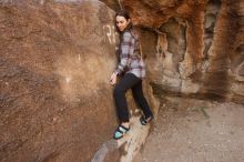 Bouldering in Hueco Tanks on 02/02/2019 with Blue Lizard Climbing and Yoga

Filename: SRM_20190202_1107020.jpg
Aperture: f/5.6
Shutter Speed: 1/160
Body: Canon EOS-1D Mark II
Lens: Canon EF 16-35mm f/2.8 L