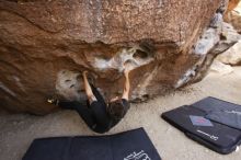 Bouldering in Hueco Tanks on 02/02/2019 with Blue Lizard Climbing and Yoga

Filename: SRM_20190202_1114050.jpg
Aperture: f/5.6
Shutter Speed: 1/200
Body: Canon EOS-1D Mark II
Lens: Canon EF 16-35mm f/2.8 L