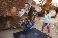 Bouldering in Hueco Tanks on 02/02/2019 with Blue Lizard Climbing and Yoga

Filename: SRM_20190202_1114360.jpg
Aperture: f/5.6
Shutter Speed: 1/320
Body: Canon EOS-1D Mark II
Lens: Canon EF 16-35mm f/2.8 L
