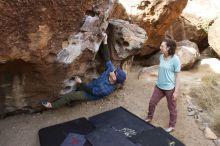 Bouldering in Hueco Tanks on 02/02/2019 with Blue Lizard Climbing and Yoga

Filename: SRM_20190202_1114410.jpg
Aperture: f/5.6
Shutter Speed: 1/320
Body: Canon EOS-1D Mark II
Lens: Canon EF 16-35mm f/2.8 L