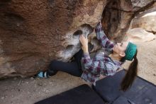 Bouldering in Hueco Tanks on 02/02/2019 with Blue Lizard Climbing and Yoga

Filename: SRM_20190202_1121400.jpg
Aperture: f/5.0
Shutter Speed: 1/250
Body: Canon EOS-1D Mark II
Lens: Canon EF 16-35mm f/2.8 L
