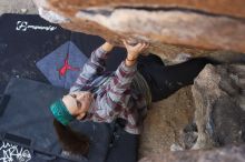Bouldering in Hueco Tanks on 02/02/2019 with Blue Lizard Climbing and Yoga

Filename: SRM_20190202_1131090.jpg
Aperture: f/3.5
Shutter Speed: 1/320
Body: Canon EOS-1D Mark II
Lens: Canon EF 50mm f/1.8 II