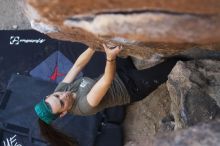 Bouldering in Hueco Tanks on 02/02/2019 with Blue Lizard Climbing and Yoga

Filename: SRM_20190202_1135570.jpg
Aperture: f/2.8
Shutter Speed: 1/500
Body: Canon EOS-1D Mark II
Lens: Canon EF 50mm f/1.8 II