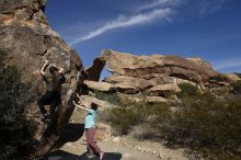 Bouldering in Hueco Tanks on 02/02/2019 with Blue Lizard Climbing and Yoga

Filename: SRM_20190202_1145380.jpg
Aperture: f/5.6
Shutter Speed: 1/400
Body: Canon EOS-1D Mark II
Lens: Canon EF 16-35mm f/2.8 L