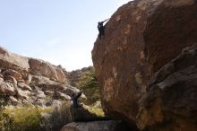 Bouldering in Hueco Tanks on 02/02/2019 with Blue Lizard Climbing and Yoga

Filename: SRM_20190202_1149320.jpg
Aperture: f/5.6
Shutter Speed: 1/400
Body: Canon EOS-1D Mark II
Lens: Canon EF 16-35mm f/2.8 L