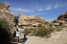 Bouldering in Hueco Tanks on 02/02/2019 with Blue Lizard Climbing and Yoga

Filename: SRM_20190202_1159490.jpg
Aperture: f/5.6
Shutter Speed: 1/640
Body: Canon EOS-1D Mark II
Lens: Canon EF 16-35mm f/2.8 L