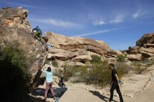 Bouldering in Hueco Tanks on 02/02/2019 with Blue Lizard Climbing and Yoga

Filename: SRM_20190202_1200010.jpg
Aperture: f/5.6
Shutter Speed: 1/640
Body: Canon EOS-1D Mark II
Lens: Canon EF 16-35mm f/2.8 L