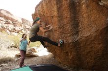 Bouldering in Hueco Tanks on 02/02/2019 with Blue Lizard Climbing and Yoga

Filename: SRM_20190202_1213280.jpg
Aperture: f/5.6
Shutter Speed: 1/400
Body: Canon EOS-1D Mark II
Lens: Canon EF 16-35mm f/2.8 L