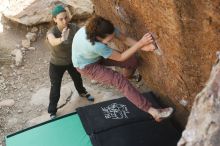 Bouldering in Hueco Tanks on 02/02/2019 with Blue Lizard Climbing and Yoga

Filename: SRM_20190202_1217590.jpg
Aperture: f/3.5
Shutter Speed: 1/320
Body: Canon EOS-1D Mark II
Lens: Canon EF 50mm f/1.8 II