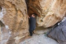 Bouldering in Hueco Tanks on 02/02/2019 with Blue Lizard Climbing and Yoga

Filename: SRM_20190202_1247450.jpg
Aperture: f/2.8
Shutter Speed: 1/200
Body: Canon EOS-1D Mark II
Lens: Canon EF 16-35mm f/2.8 L