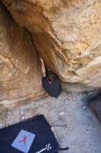 Bouldering in Hueco Tanks on 02/02/2019 with Blue Lizard Climbing and Yoga

Filename: SRM_20190202_1254020.jpg
Aperture: f/2.8
Shutter Speed: 1/200
Body: Canon EOS-1D Mark II
Lens: Canon EF 16-35mm f/2.8 L