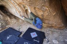 Bouldering in Hueco Tanks on 02/02/2019 with Blue Lizard Climbing and Yoga

Filename: SRM_20190202_1259370.jpg
Aperture: f/2.8
Shutter Speed: 1/250
Body: Canon EOS-1D Mark II
Lens: Canon EF 16-35mm f/2.8 L