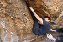 Bouldering in Hueco Tanks on 02/02/2019 with Blue Lizard Climbing and Yoga

Filename: SRM_20190202_1306140.jpg
Aperture: f/4.0
Shutter Speed: 1/200
Body: Canon EOS-1D Mark II
Lens: Canon EF 16-35mm f/2.8 L