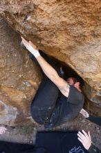 Bouldering in Hueco Tanks on 02/02/2019 with Blue Lizard Climbing and Yoga

Filename: SRM_20190202_1328240.jpg
Aperture: f/4.0
Shutter Speed: 1/200
Body: Canon EOS-1D Mark II
Lens: Canon EF 16-35mm f/2.8 L