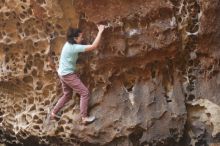 Bouldering in Hueco Tanks on 02/02/2019 with Blue Lizard Climbing and Yoga

Filename: SRM_20190202_1447510.jpg
Aperture: f/2.8
Shutter Speed: 1/80
Body: Canon EOS-1D Mark II
Lens: Canon EF 50mm f/1.8 II