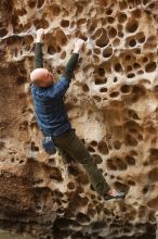 Bouldering in Hueco Tanks on 02/02/2019 with Blue Lizard Climbing and Yoga

Filename: SRM_20190202_1455070.jpg
Aperture: f/3.2
Shutter Speed: 1/160
Body: Canon EOS-1D Mark II
Lens: Canon EF 50mm f/1.8 II