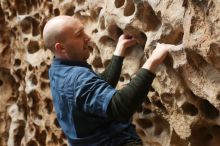 Bouldering in Hueco Tanks on 02/02/2019 with Blue Lizard Climbing and Yoga

Filename: SRM_20190202_1456130.jpg
Aperture: f/3.2
Shutter Speed: 1/200
Body: Canon EOS-1D Mark II
Lens: Canon EF 50mm f/1.8 II