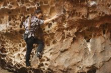 Bouldering in Hueco Tanks on 02/02/2019 with Blue Lizard Climbing and Yoga

Filename: SRM_20190202_1456480.jpg
Aperture: f/3.2
Shutter Speed: 1/125
Body: Canon EOS-1D Mark II
Lens: Canon EF 50mm f/1.8 II