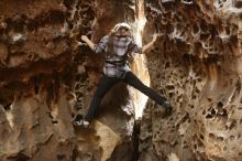 Bouldering in Hueco Tanks on 02/02/2019 with Blue Lizard Climbing and Yoga

Filename: SRM_20190202_1458120.jpg
Aperture: f/3.5
Shutter Speed: 1/160
Body: Canon EOS-1D Mark II
Lens: Canon EF 50mm f/1.8 II