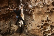 Bouldering in Hueco Tanks on 02/02/2019 with Blue Lizard Climbing and Yoga

Filename: SRM_20190202_1502360.jpg
Aperture: f/3.5
Shutter Speed: 1/160
Body: Canon EOS-1D Mark II
Lens: Canon EF 50mm f/1.8 II