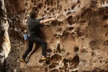 Bouldering in Hueco Tanks on 02/02/2019 with Blue Lizard Climbing and Yoga

Filename: SRM_20190202_1502520.jpg
Aperture: f/3.5
Shutter Speed: 1/160
Body: Canon EOS-1D Mark II
Lens: Canon EF 50mm f/1.8 II