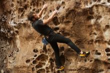 Bouldering in Hueco Tanks on 02/02/2019 with Blue Lizard Climbing and Yoga

Filename: SRM_20190202_1503050.jpg
Aperture: f/3.5
Shutter Speed: 1/125
Body: Canon EOS-1D Mark II
Lens: Canon EF 50mm f/1.8 II