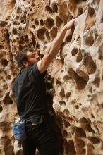 Bouldering in Hueco Tanks on 02/02/2019 with Blue Lizard Climbing and Yoga

Filename: SRM_20190202_1503280.jpg
Aperture: f/3.5
Shutter Speed: 1/125
Body: Canon EOS-1D Mark II
Lens: Canon EF 50mm f/1.8 II