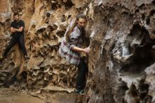 Bouldering in Hueco Tanks on 02/02/2019 with Blue Lizard Climbing and Yoga

Filename: SRM_20190202_1505100.jpg
Aperture: f/3.5
Shutter Speed: 1/200
Body: Canon EOS-1D Mark II
Lens: Canon EF 50mm f/1.8 II