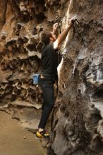 Bouldering in Hueco Tanks on 02/02/2019 with Blue Lizard Climbing and Yoga

Filename: SRM_20190202_1508050.jpg
Aperture: f/3.5
Shutter Speed: 1/200
Body: Canon EOS-1D Mark II
Lens: Canon EF 50mm f/1.8 II