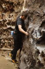 Bouldering in Hueco Tanks on 02/02/2019 with Blue Lizard Climbing and Yoga

Filename: SRM_20190202_1508110.jpg
Aperture: f/3.5
Shutter Speed: 1/160
Body: Canon EOS-1D Mark II
Lens: Canon EF 50mm f/1.8 II