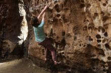 Bouldering in Hueco Tanks on 02/02/2019 with Blue Lizard Climbing and Yoga

Filename: SRM_20190202_1512500.jpg
Aperture: f/3.5
Shutter Speed: 1/160
Body: Canon EOS-1D Mark II
Lens: Canon EF 50mm f/1.8 II